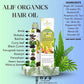 Alif organics Natural  hair oil .